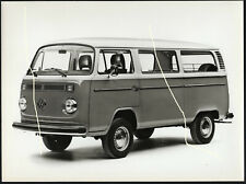 24x18cm Orig ARCHIVE PHOTO 1973 VW BUS TRANSPORTER TYPE 2 T2 B 7-9 seater Photo, used for sale  Shipping to United Kingdom