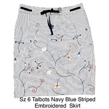 Talbots embroidered skirt for sale  Cincinnati