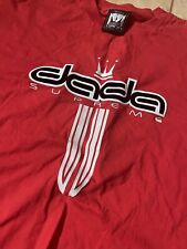 Camiseta vintage Dada Supreme para hombre 2XL XXL roja manga larga hip hop años 90 y2K segunda mano  Embacar hacia Argentina