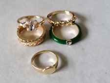 Modeschmuck ringe goldfarben gebraucht kaufen  Steinfurt