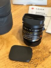 Leica 35mm summicron for sale  HORSHAM
