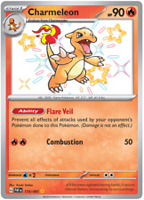 Charmeleon - 110/091 - Shiny Rare Paldean Fates for sale  Shipping to South Africa