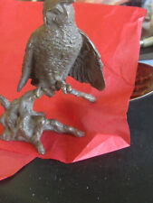 Estatueta decorativa vintage de bronze de coruja Avon comprar usado  Enviando para Brazil