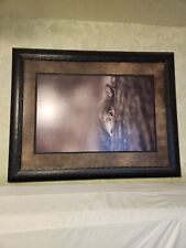 Lone wolf framed for sale  Tieton
