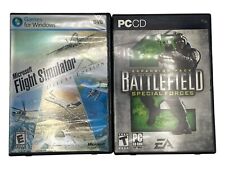Paquete de expansión Microsoft Flight Simulator X: Deluxe Edition PC y Battlefield 2 segunda mano  Embacar hacia Argentina