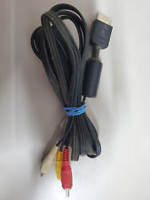 Sony Playstation 1 2 3 AV Cable PS1 PS2 Official  Audio Video A/V Composite OEM for sale  Shipping to South Africa