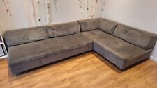 elm west grey sofa for sale  LONDON