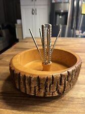 wooden nut bowl for sale  Taylorsville