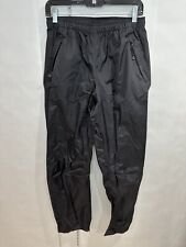 Campmor Rain/Wind Pants Adult Men’s Small Black Nylon Elastic Waist Camping Hike for sale  Shipping to South Africa