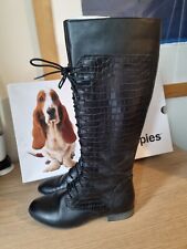 Hush puppies black for sale  RAYLEIGH