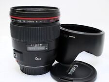 Canon Ef 35mm F1.4 L USM Angle Large Prime Lentille Cadre Complet Excellent, usado comprar usado  Enviando para Brazil