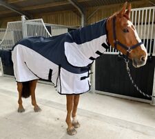 NEW Waterproof Fly Rug 600d Hybrid Turnout Rug Lightweight Combo Mesh 4'9"-7'0" for sale  Shipping to South Africa