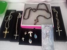 Vintage crucifix rosary for sale  SHEFFIELD