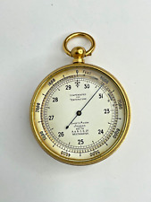 Pocket barometer altimeter for sale  YATELEY