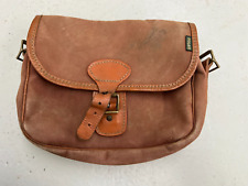 vintage leather cartridge bag for sale  SUNDERLAND