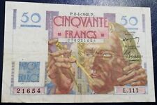 Billet français francs d'occasion  Sévérac-le-Château