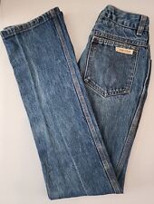 Usado, Jeans unissex genuíno vintage década de 1980 EUA Calvin Klein 100% algodão azul 24×32 comprar usado  Enviando para Brazil