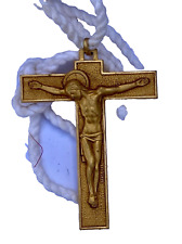 Croix dorée signée d'occasion  Saint-Aubin-du-Cormier