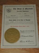 Maryland notary public for sale  Lisbon
