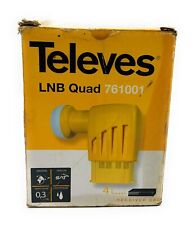 Antena de prato Televes LNB Quad 761001 universal banda KU aprimoramento comprar usado  Enviando para Brazil