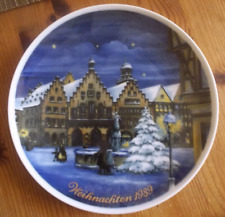 Weihnachtsteller 1989 royal gebraucht kaufen  Ottersberg