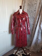 Red snakeskin maxi for sale  BROUGH