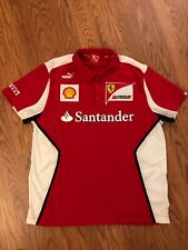 Used, FERRARI 2011 RACING TEAM CREW PIT POLO SHIRT JERSEY PUMA ALONSO MASSA F1 MEN  XL for sale  Shipping to South Africa
