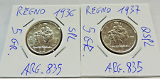 Serie monete argento usato  Faenza
