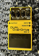 Pedal para guitarra Boss Dual Overdrive SD 2 segunda mano  Embacar hacia Argentina