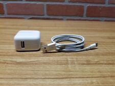 Apple 10W GENUINE iPad USB Wall Block Charger Adapter iPhone Lightning cable, used for sale  Shipping to South Africa