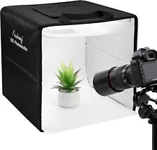 Estúdio fotográfico portátil profissional Finnhomy - Conjunto de luzes LED - Cubo 16" x 16" comprar usado  Enviando para Brazil