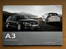2010 / Audi A3, A3 Sportback (8P 8PA) / DE / Prospekt Brochure na sprzedaż  PL
