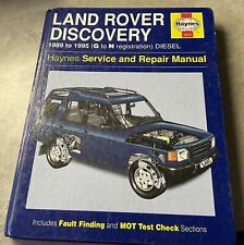 Land Rover Discovery 1989 - 1995 HAYNES WORKSHOP MANUAL, used for sale  Shipping to South Africa