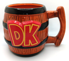Paladone Donkey Kong Taza de café en forma de barril Taza de cerámica Juego DK NES Nintendo segunda mano  Embacar hacia Argentina