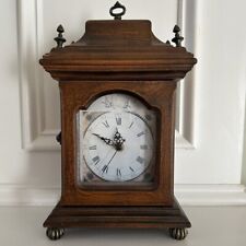 Wooden Vintage Mantle Clock Door with Key Hooks, Roman Numeral Tianguan Quartz for sale  Shipping to South Africa