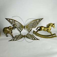 Vintage brass butterflies for sale  Augusta
