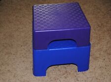 2 The Firm Fanny Lifter Aerobic Exercise Steps Set Blue and Purple for sale  Shipping to South Africa