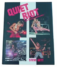 Quiet Riot The Official Biography Book 1985 Cherry Lane Steve Gett Rock Music PB segunda mano  Embacar hacia Argentina