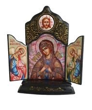 Triptyque orthodoxe icone d'occasion  Toulouse-