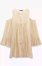 Zara kleid beige gebraucht kaufen  Monheim