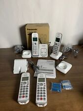 Usado, Contestador automático inalámbrico blanco Panasonic KX-TGD864 4 teléfonos segunda mano  Embacar hacia Argentina