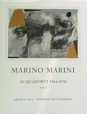 Marino marini. acquaforti usato  Italia