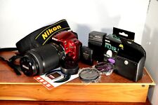 Câmera/lente Nikon 55/200 PACOTE NIKON RED D3100 14.2MP DSLR, ESTADO PERFEITO comprar usado  Enviando para Brazil