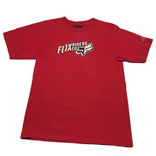 Camiseta masculina Fox Motorsports pequena vermelha sujeira moto corrida supercross comprar usado  Enviando para Brazil