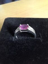 9ct rubellite diamond for sale  WORCESTER