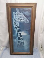 Framed giraffe art for sale  WORTHING