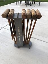 Vintage wooden croquet for sale  Round Lake