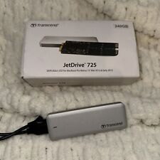 TRANSCEND JETDRIVE 725 240GB MACBOOK PRO RETINA 2012 - EARLY 2013 for sale  Shipping to South Africa