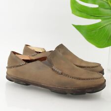 Zapatillas convertibles de cuero marrón Olukai para hombre talla 8 segunda mano  Embacar hacia Argentina