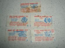 5 envolturas de cera Bubble Gum con oferta Goofy Gifts década de 1970 segunda mano  Embacar hacia Mexico